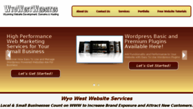 What Wyowestwebsites.com website looked like in 2015 (8 years ago)