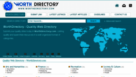 What Worthdirectory.com website looked like in 2015 (8 years ago)