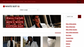 What Whitesuitcompany.net website looked like in 2015 (8 years ago)