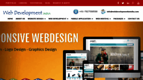What Webdevelopmentinindia.com website looked like in 2015 (8 years ago)