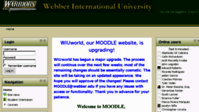 What Wiuworld.org website looked like in 2015 (8 years ago)