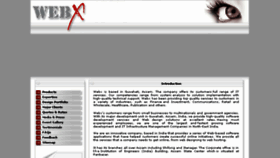 What Webx.co.in website looked like in 2015 (9 years ago)