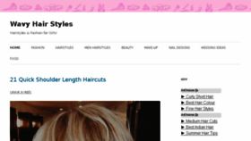 What Wavygirlhair.com website looked like in 2015 (8 years ago)
