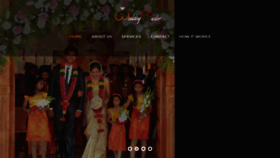 What Weddingmaster.in website looked like in 2015 (8 years ago)