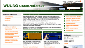 What Wijling-assurantie.nl website looked like in 2015 (8 years ago)