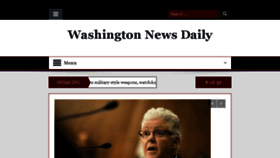 What Washingtonnewsdaily.com website looked like in 2015 (8 years ago)