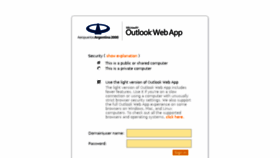What Webmail.aa2000.com.ar website looked like in 2015 (8 years ago)