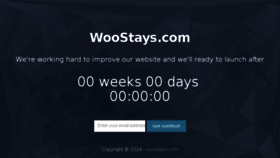 What Woostays.com website looked like in 2015 (8 years ago)
