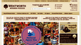 What Wentworthpuzzles.com website looked like in 2015 (8 years ago)
