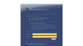What Webmail.anses.fr website looked like in 2015 (8 years ago)