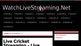 What Watchlivestreaming.net website looked like in 2015 (8 years ago)