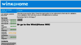 What Winkathome.net website looked like in 2015 (8 years ago)