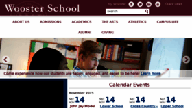 What Woosternet.org website looked like in 2015 (8 years ago)