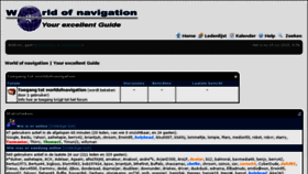 What Worldofnavigation.com website looked like in 2015 (8 years ago)