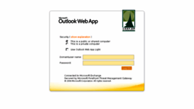 What Webmail.lesy.sk website looked like in 2015 (8 years ago)