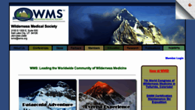 What Wms.org website looked like in 2015 (8 years ago)