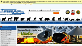 What Weidezaun-info.de website looked like in 2015 (8 years ago)