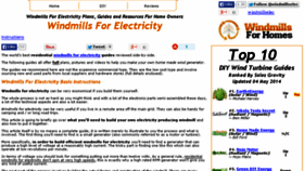 What Windmills-for-electricity-plans.com website looked like in 2015 (8 years ago)