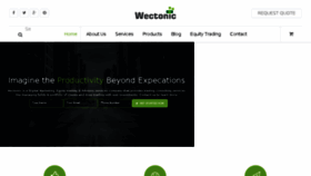 What Wectonic.com website looked like in 2015 (8 years ago)