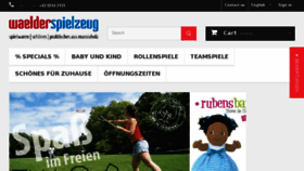 What Waelderspielzeug.at website looked like in 2015 (8 years ago)