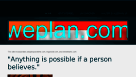 What Weplan.com website looked like in 2015 (8 years ago)