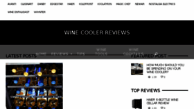 What Winecoolers.reviews website looked like in 2015 (8 years ago)
