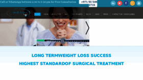 What Weightlosssurgerydubai.com website looked like in 2015 (8 years ago)