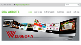 What Webseovn.com website looked like in 2015 (8 years ago)