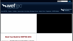 What Weftec.com website looked like in 2015 (8 years ago)
