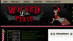 What Wickedlilpixie.com website looked like in 2015 (8 years ago)
