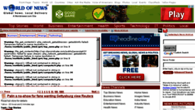 What Worldofnews.com website looked like in 2015 (8 years ago)