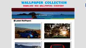 What Wallpapercollection.net website looked like in 2015 (8 years ago)