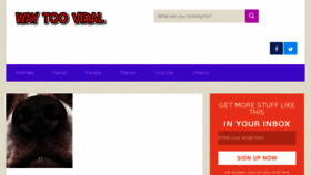 What Waytooviral.com website looked like in 2015 (8 years ago)