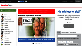 What Wroclawcity.pl website looked like in 2015 (8 years ago)