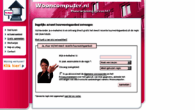 What Wooncomputer.nl website looked like in 2015 (8 years ago)