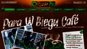 What Wbiegucafe.pl website looked like in 2016 (8 years ago)