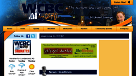 What Wcbcradio.com website looked like in 2016 (8 years ago)