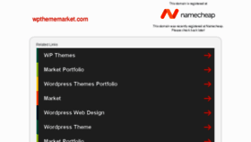 What Wpthememarket.com website looked like in 2016 (8 years ago)