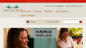 What Wholesouljewelry.com website looked like in 2016 (8 years ago)