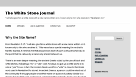 What Whitestonejournal.com website looked like in 2016 (8 years ago)