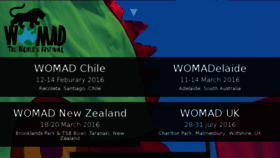 What Womad.org website looked like in 2016 (8 years ago)
