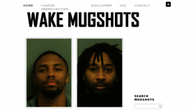 What Wakemugshots.com website looked like in 2016 (8 years ago)
