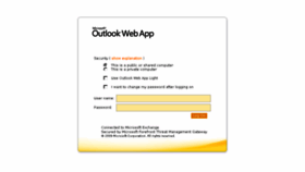 What Webmail.sleepcountry.ca website looked like in 2016 (9 years ago)