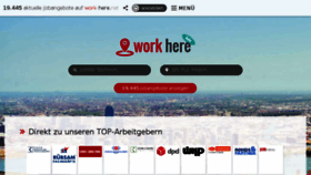 What Work-here.net website looked like in 2016 (8 years ago)