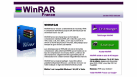 What Winrar-france.fr website looked like in 2016 (8 years ago)