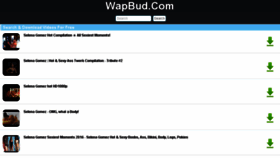What Wapbud.com website looked like in 2016 (8 years ago)