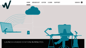 What Wavestreamer.com website looked like in 2016 (9 years ago)