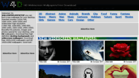 What Wallpapers4desktop.net website looked like in 2016 (8 years ago)