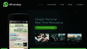 What Whatsapp.co.in website looked like in 2016 (8 years ago)
