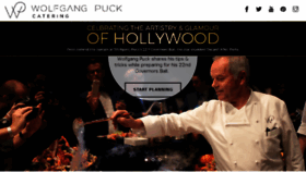 What Wolfgangpuckcatering.com website looked like in 2016 (8 years ago)
